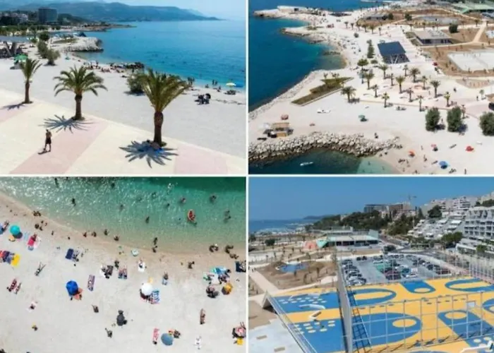 Great Apartment, Free Parking In The Garage, Znjan